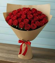 Красные розы Милано в Алдане Букет Красные розы Милано в Алдане