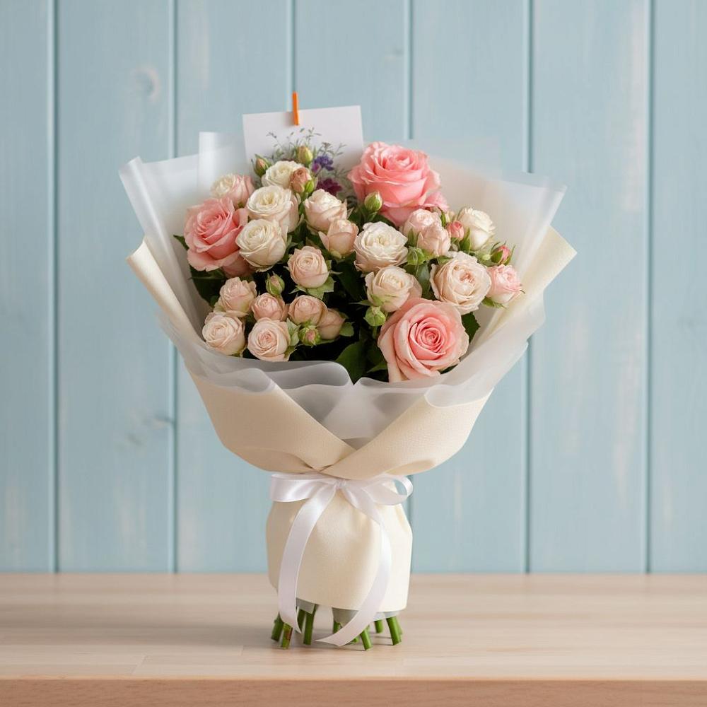 Букет цветов из: Розы в Алдане