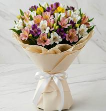 Букет цветов из:  Альстромерии в Алдане