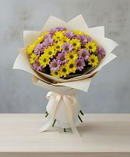 Букет цветов из:  Хризантемы в Алдане