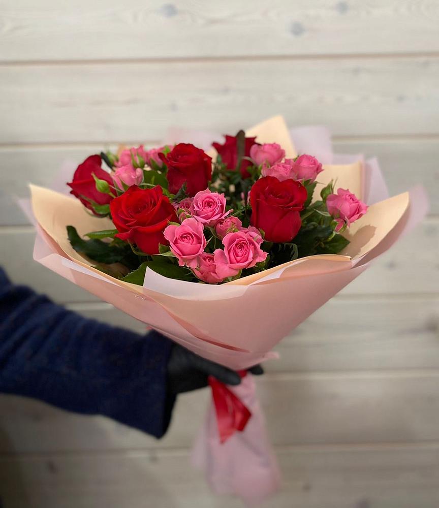 Букет тайны любви в Алдане Букет цветов из: Розы в Алдане