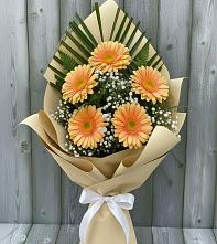 Букет цветов из:  Герберы в Алдане